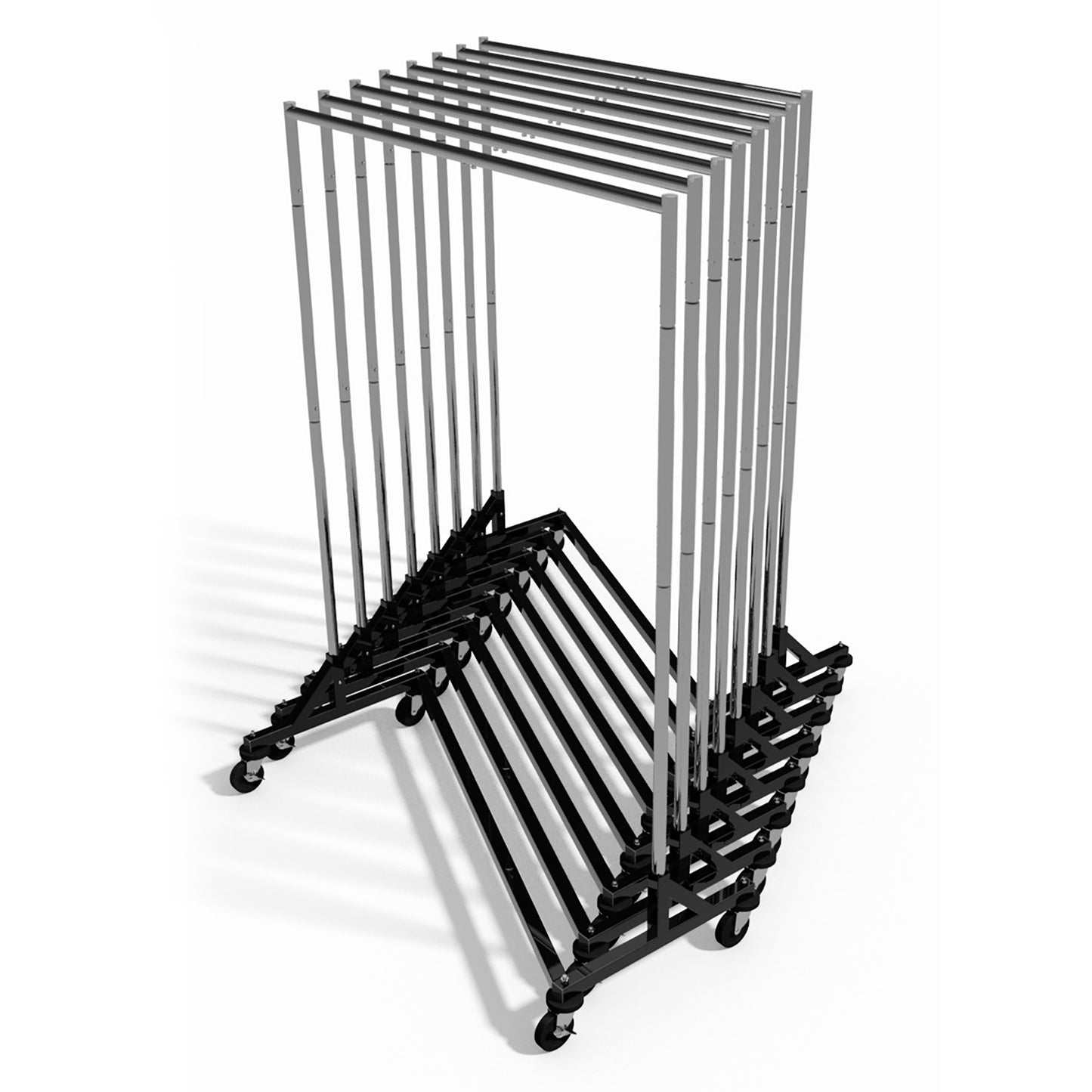 Heavy Duty Z Garment Rack, 300lbs Capacity